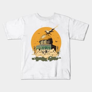 Al-Aqsa Mosque Kids T-Shirt